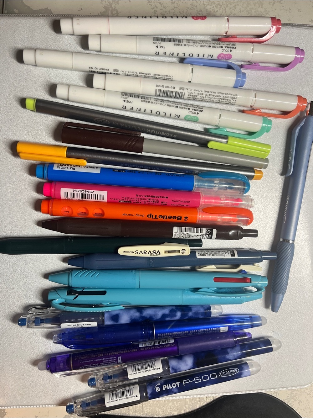 Stationary lot